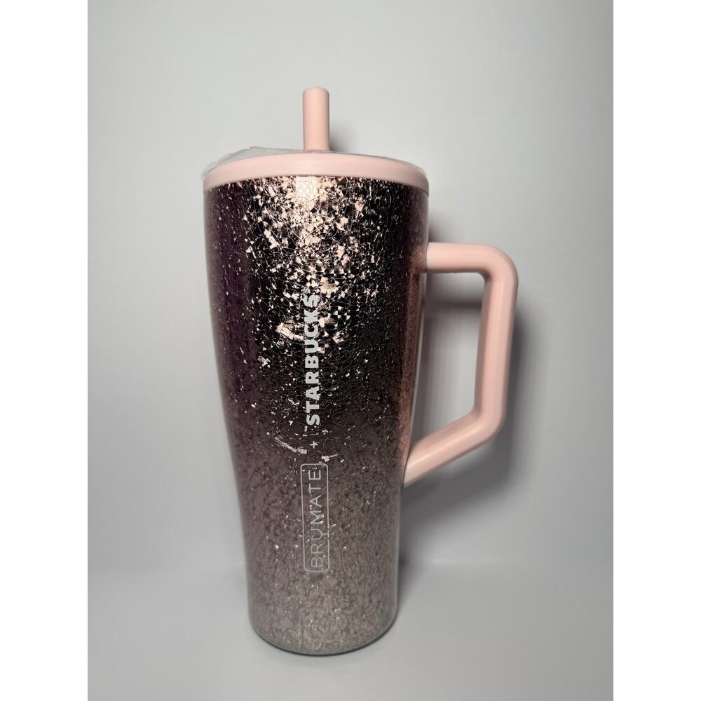 Brumate X Starbucks APAC Exclusive CRACK PINK BLOSSOM 30oz Era Tumbler BNWT